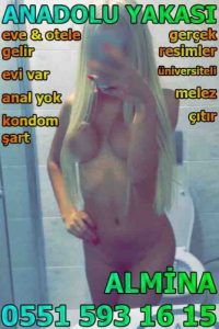 Anadolu Yakası Melez Escort Almina